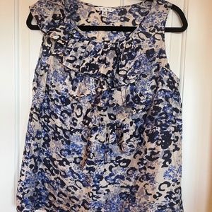 CAbi Silk Sleeveless Blouse